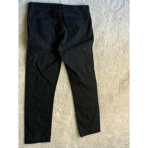 H&M Womens Jeans Size 29 Black Skinny Fit Stretch Mid Rise - Picture 3 of 4